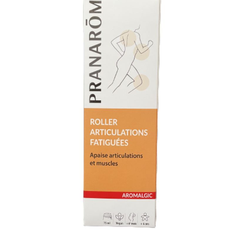 Aromalgic roller articulations fatiguées