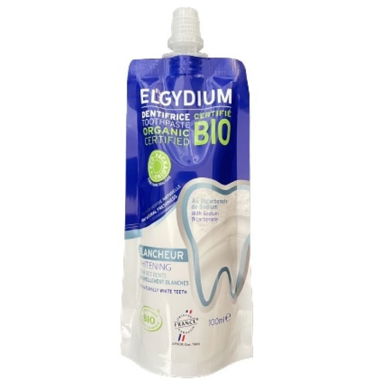 Elgydium dentifrice blancheur BIO 100mL