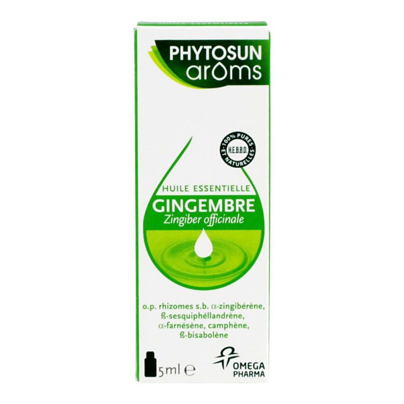 Phytosun Huile essentielle Gingembre 5ml