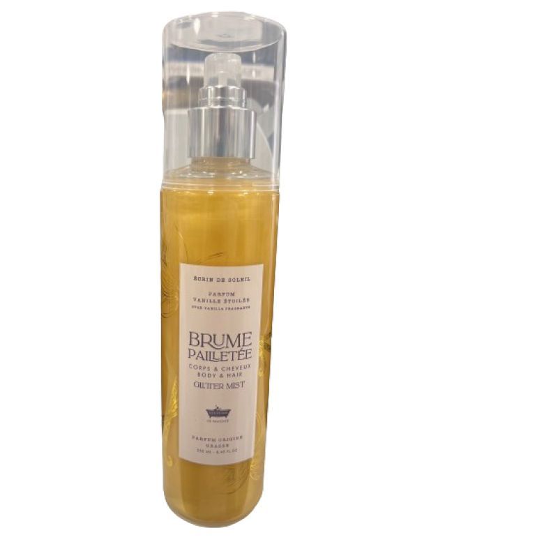 Brume Pailletée Vanille Etoilée 250ml - Ecrin de Soleil