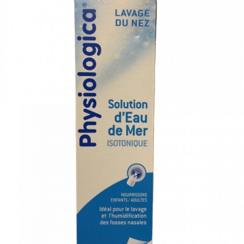 Physiologica Solution nasale d'eau de mer isotonique + 100mL