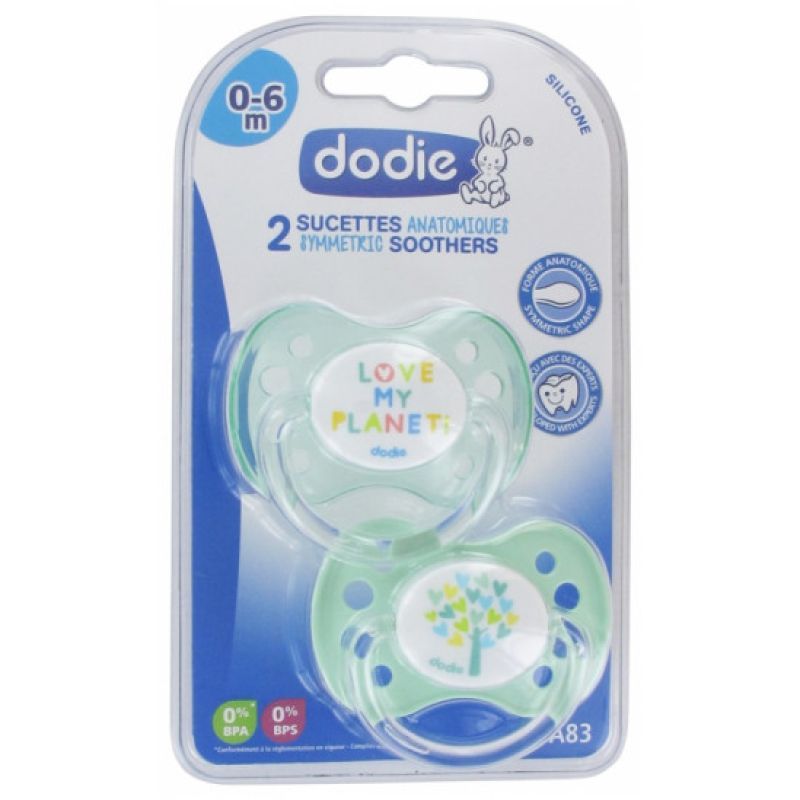 2 Sucettes Anatomiques 0-6mois [Environnement]