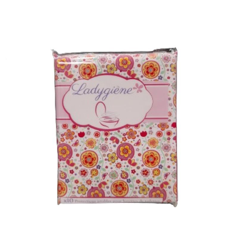 Ladygiène - protections jetables pour lunettes de toilettes x 10