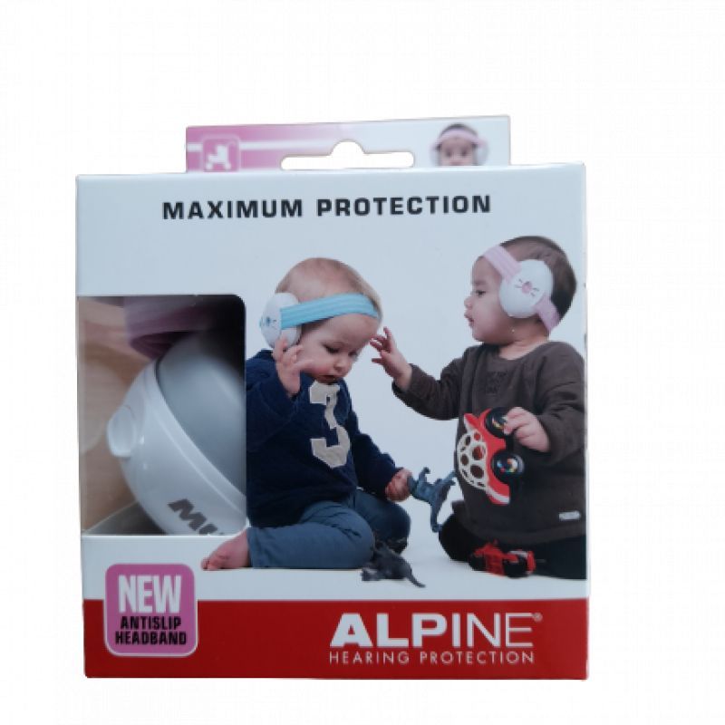 Alpine casque auditif muffy baby rose