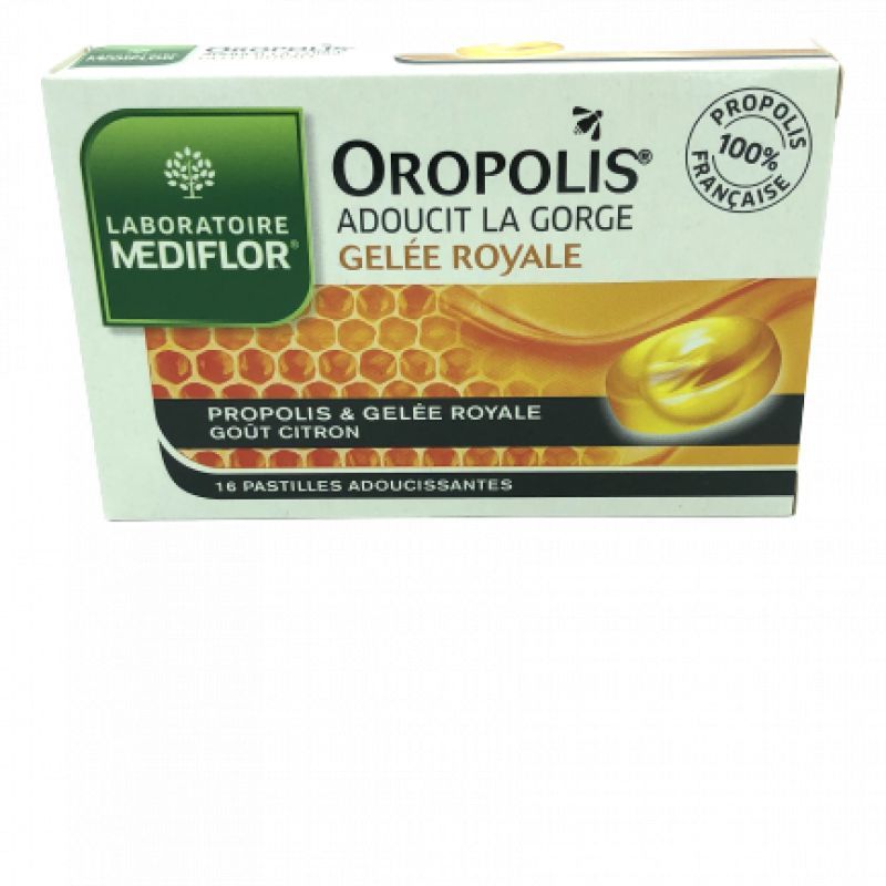 Oropolis gelée royale + 16 pastilles adoucissantes