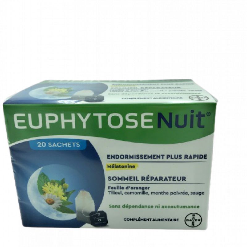 Euphytose Nuit 20 sachets tisane