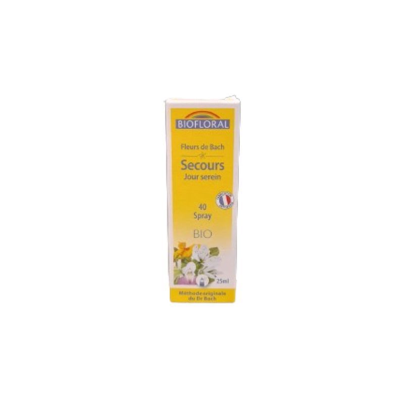 BIOFLORAL Fleurs de Bach Secours Jour serein Spray