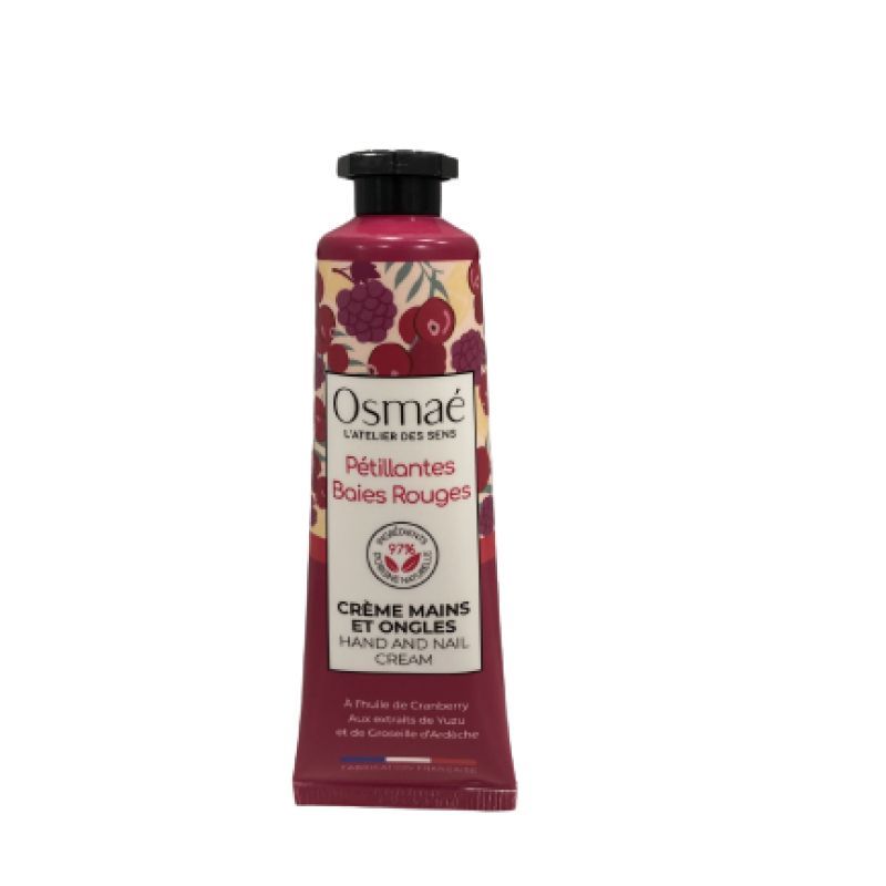 Osmaé - Pétillantes Baies Rouges Crème Mains et Ongles 30ml