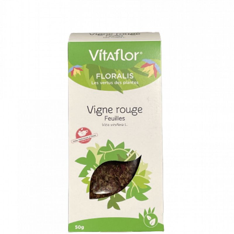 Vitaflor - Vigne Rouge Feuille 50g