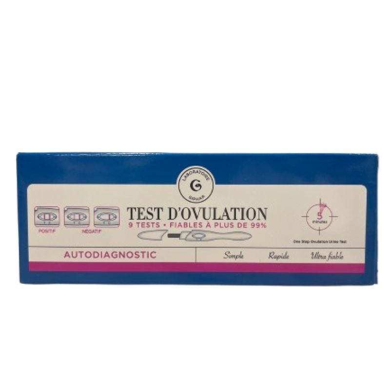 Giphar  - Test d'Ovulation - 9 tests