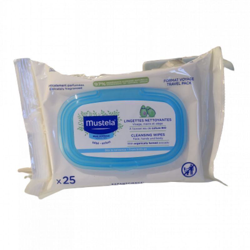 Lingettes nettoyantes x25