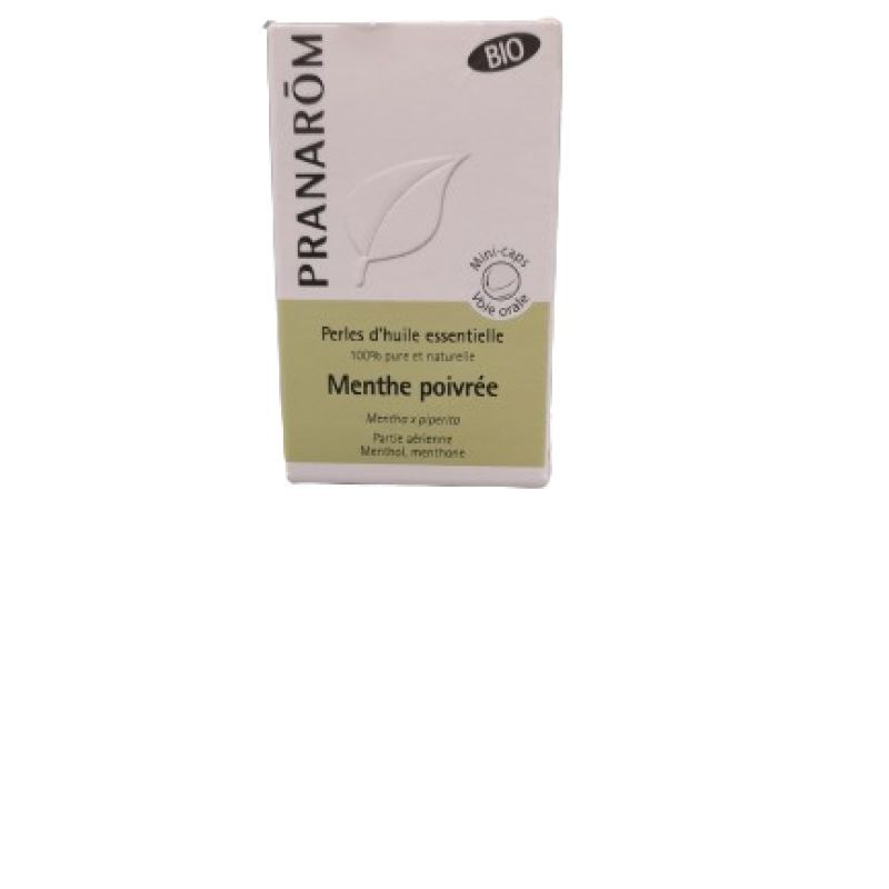 Pranarom - Perles menthe poivrée 60 perles
