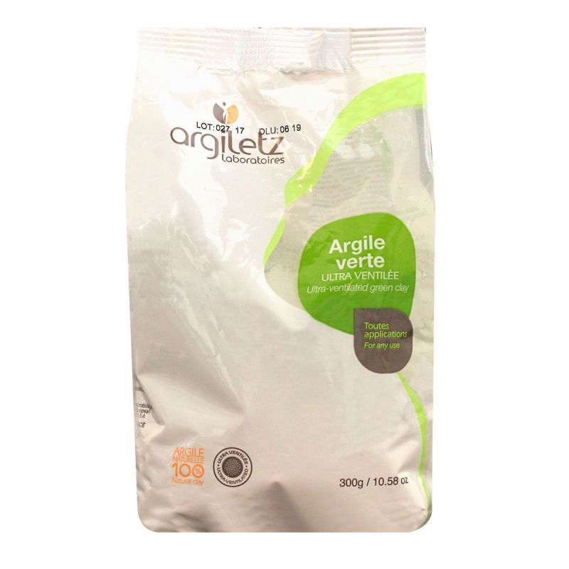Argiletz : Argile Verte Ultraventilée - 300g