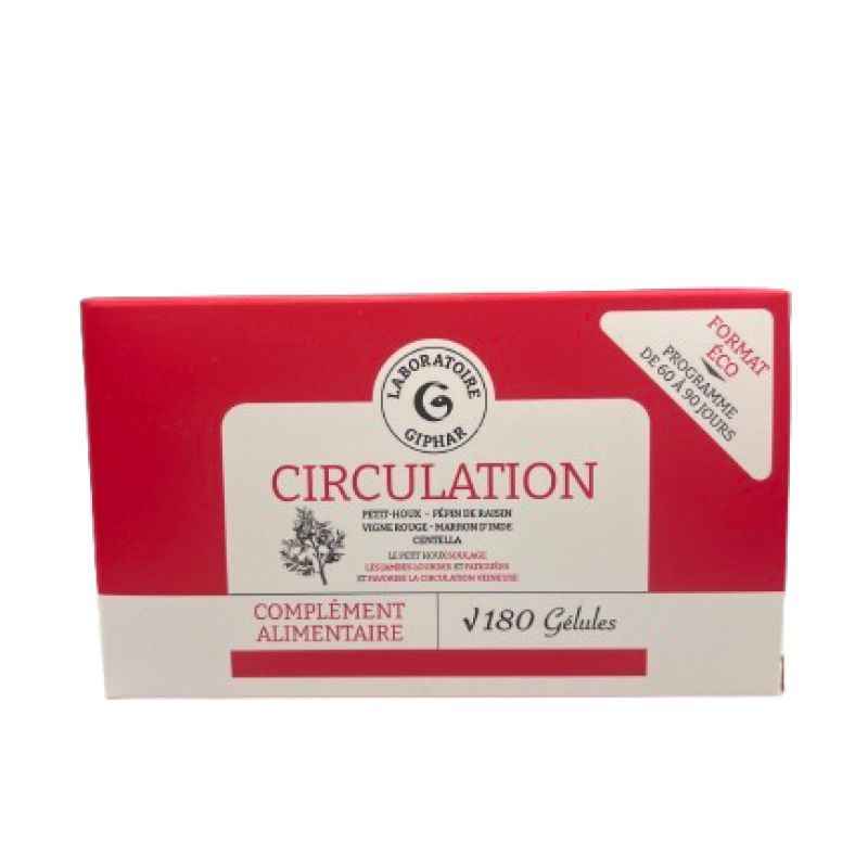 Giphar Circulation Gelule 180