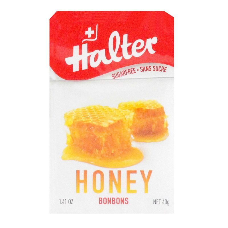 Halter - Bonbons sans sucres miel 40g
