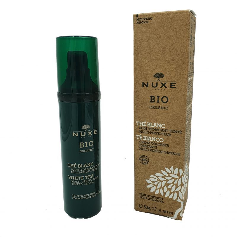 NuxeBio - Soin Hydratant Teinté Multi-Perfecteur BIO teinte Medium
