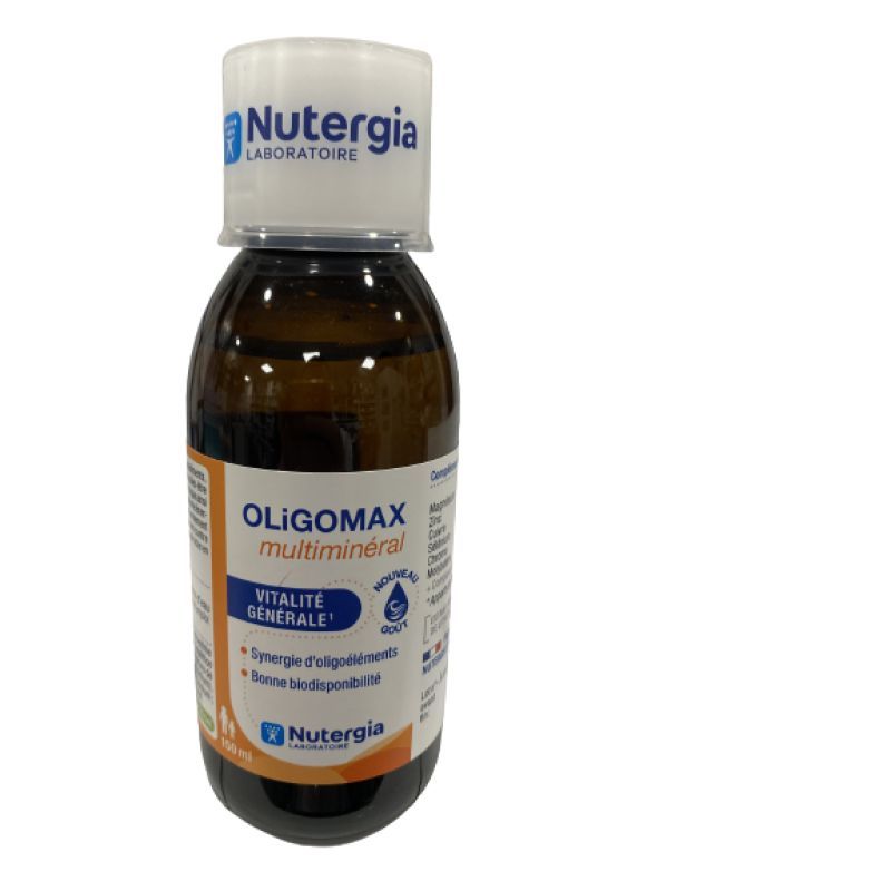 Nutergia - Oligomax Multiminéral Solution Buvable 150ml