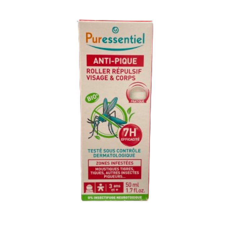 Puressentiel Roller répulsif visage et corps 50ml