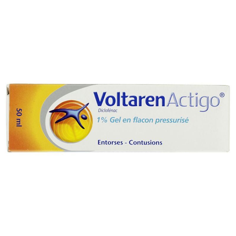 Voltarenactigo 1% gel flacon 50ml