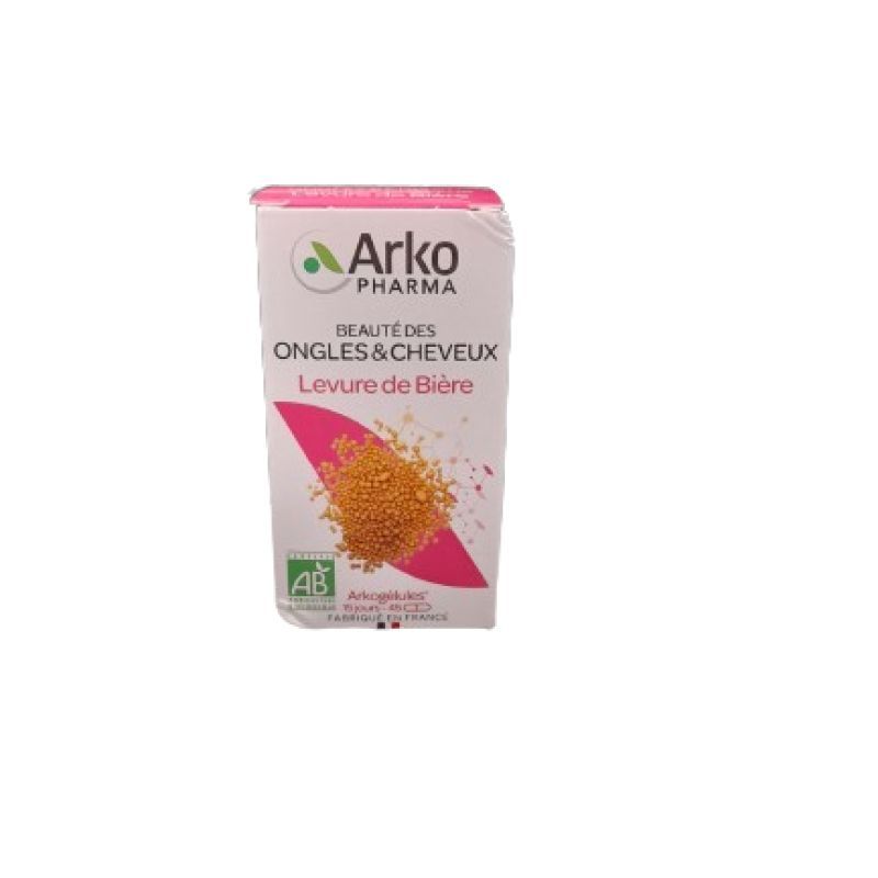 Arkogélules levure de bière bio 1335mg revivifiable 45 gélules