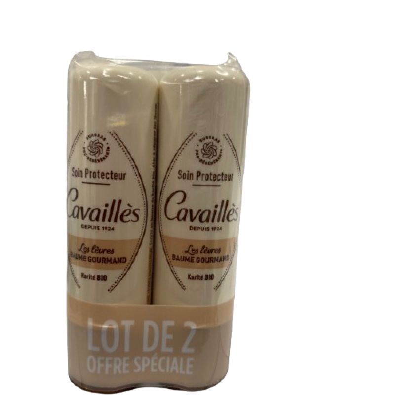 Rogé Cavaillès - Les Lèvres Baume Gourmand Lot de 2 x 5,5 ml