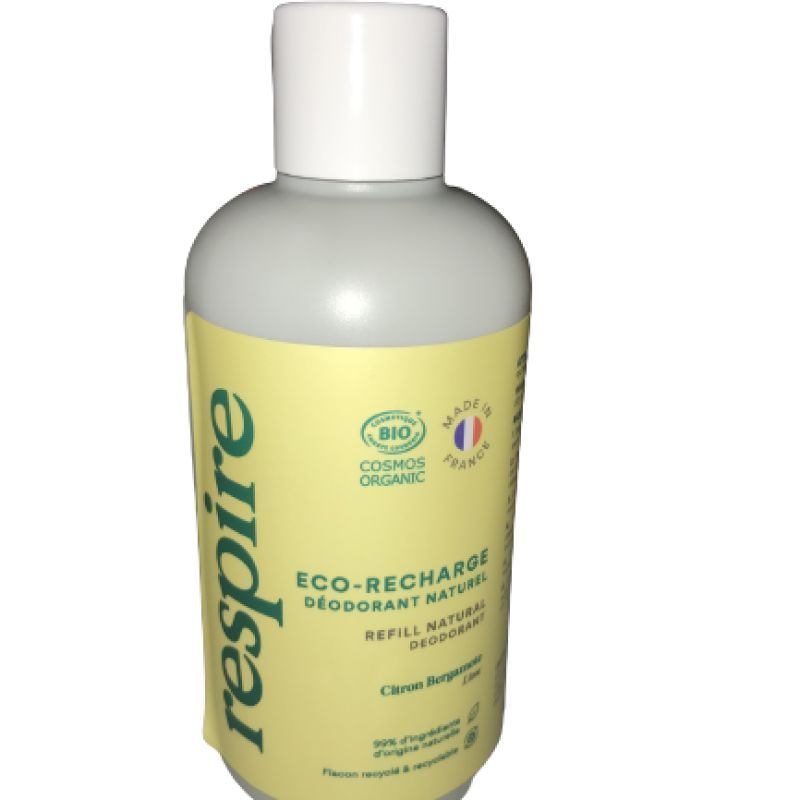 Eco-recharge déodorant naturel roll-on - Citron bergamotte