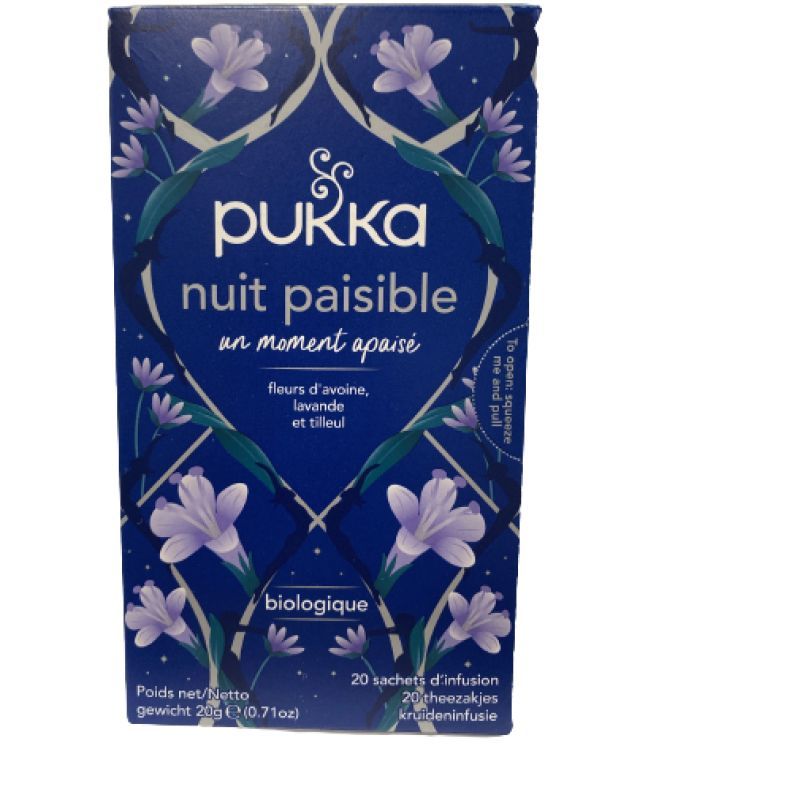 Pukka Infusion Nuit paisible 20 sachets