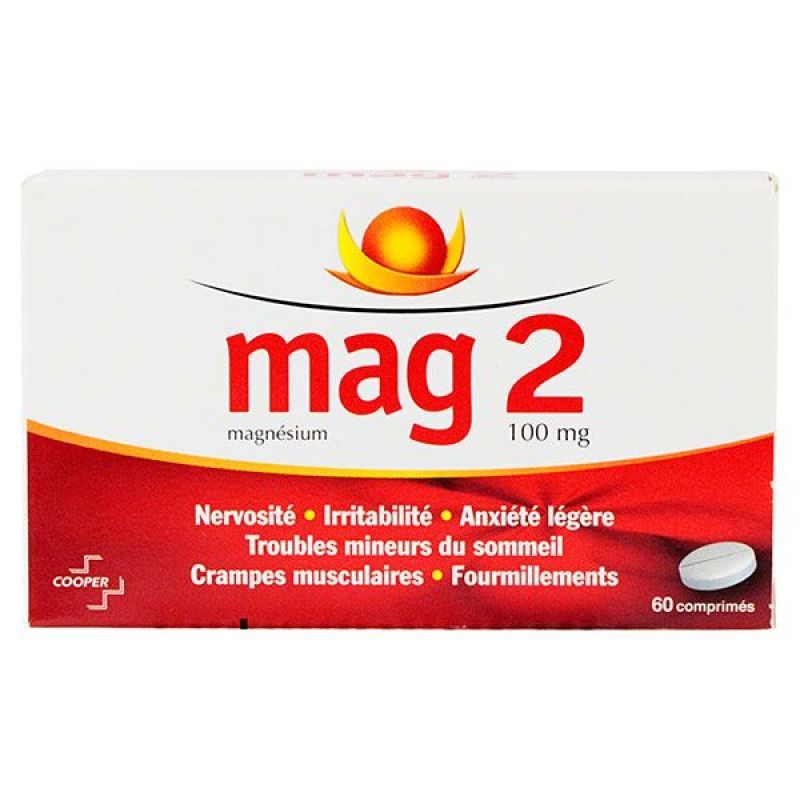 Mag 2- 100mg - 60 comprimés