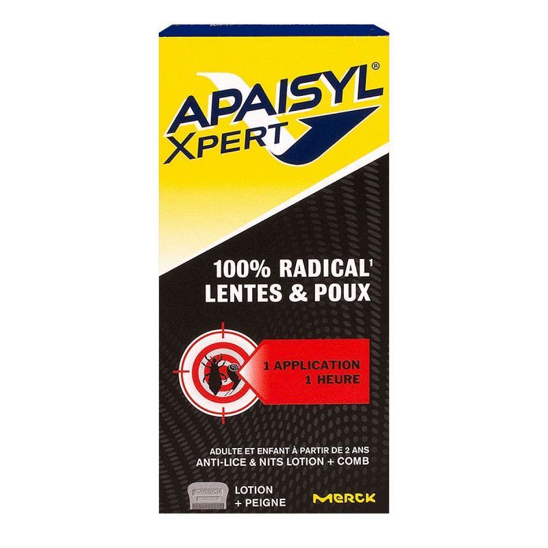 Apaisyl Xpert Anti-poux et Anti-lente 100ml