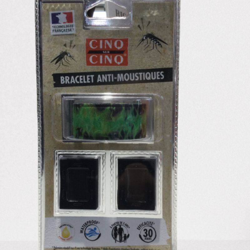 Bracelet anti-moustiques