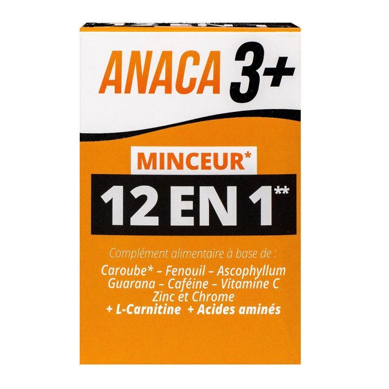 Anaca3+ minceur 12en1 120 gélules