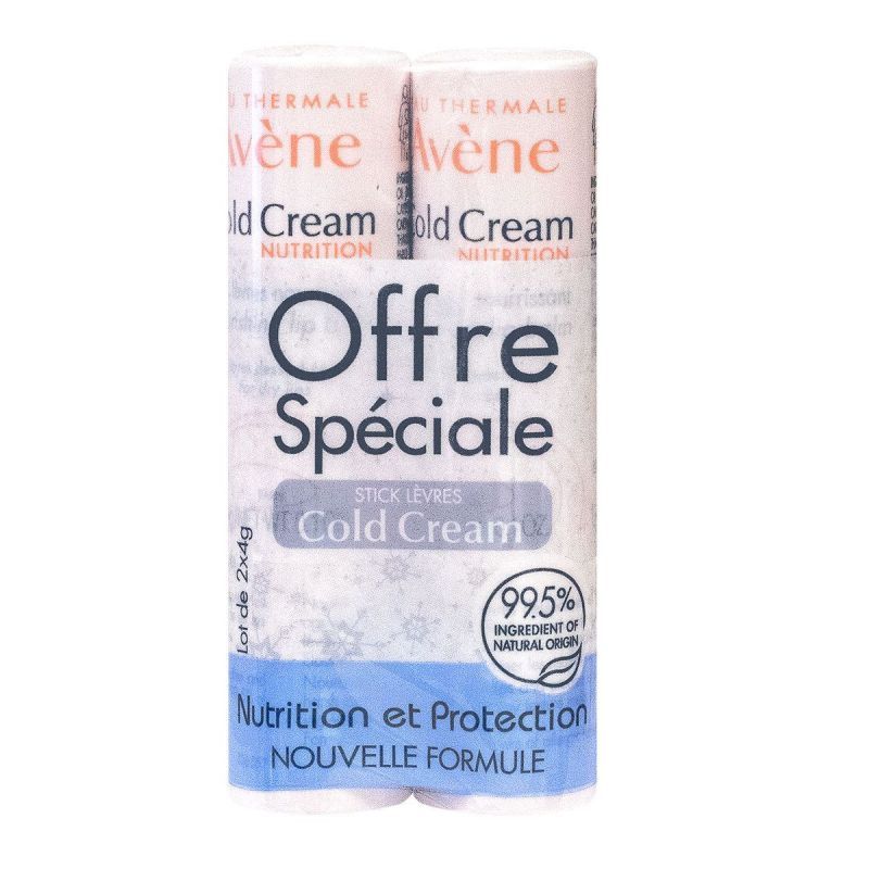 Cold Cream stick lèvres 2x4g