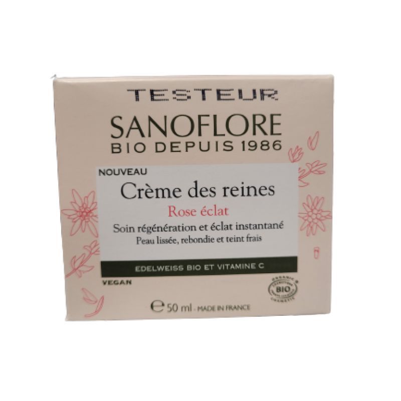 Sanoflore - Crème des reines Rose éclat 50 ml