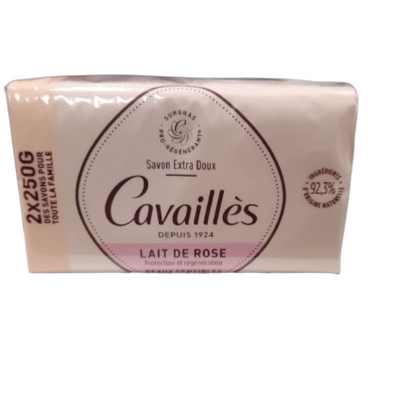 Cavailles Sav Lait Rose 2x250g