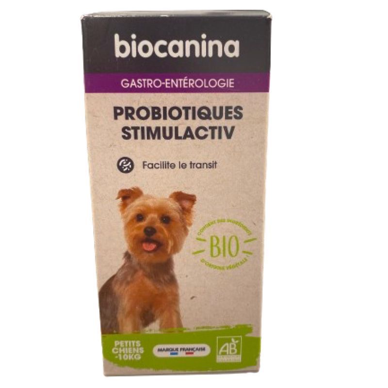 Biocanina Probiotiques Stimulactiv Petits Chiens -10kg