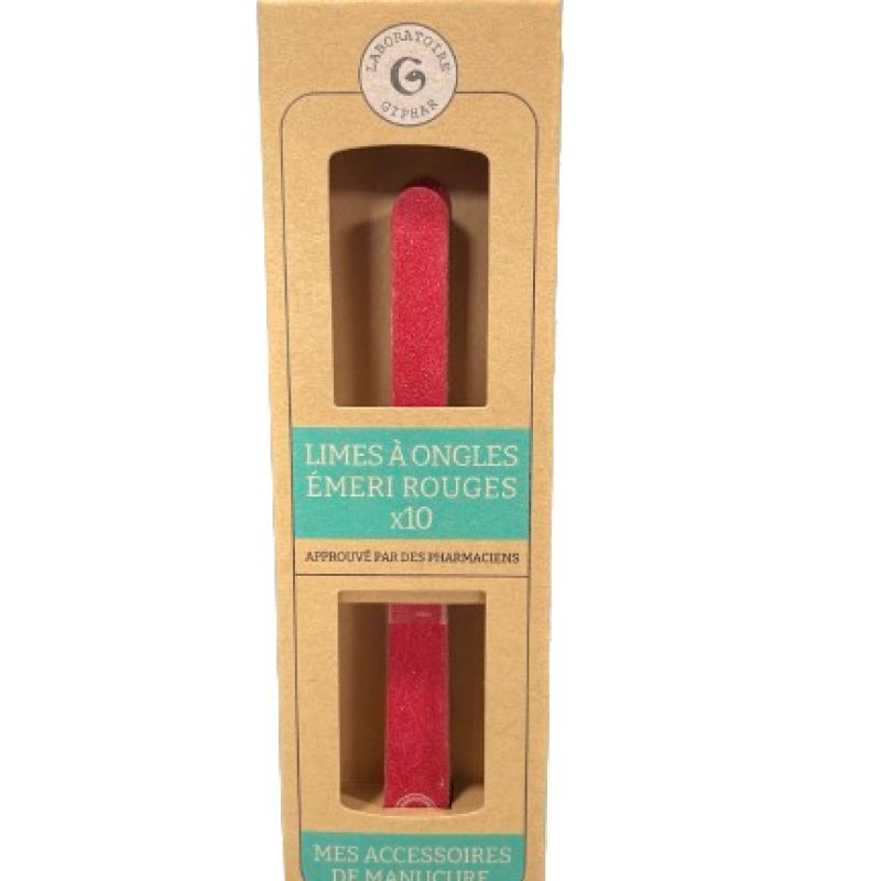 Giphar Limes A Ongles Rouge x10