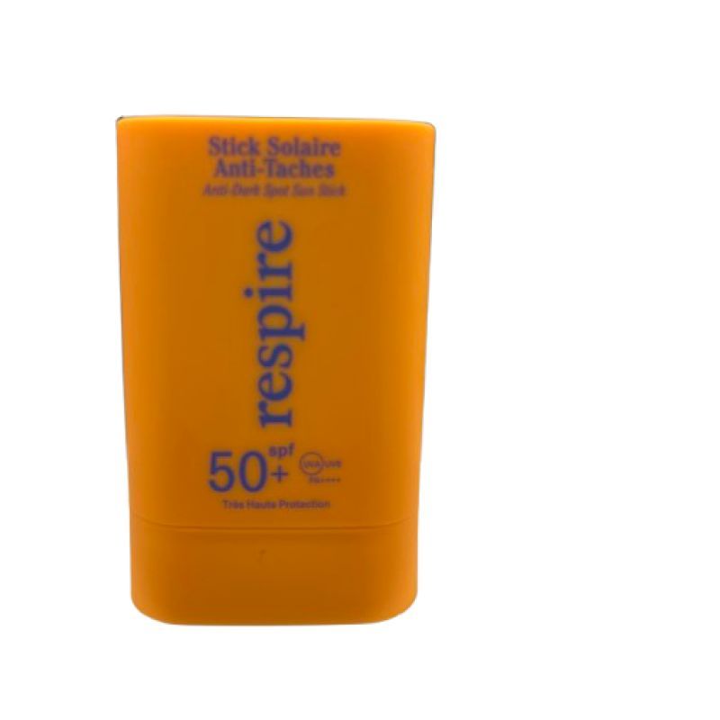 Respire - Stick solaire anti-taches 50+SPF 15g