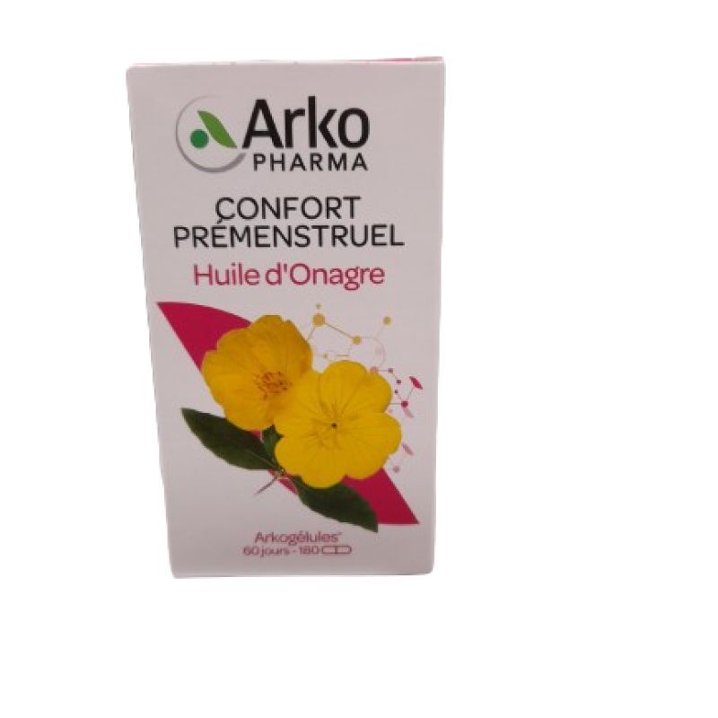 Arkogélules huile d'onagre bio 180 gélules