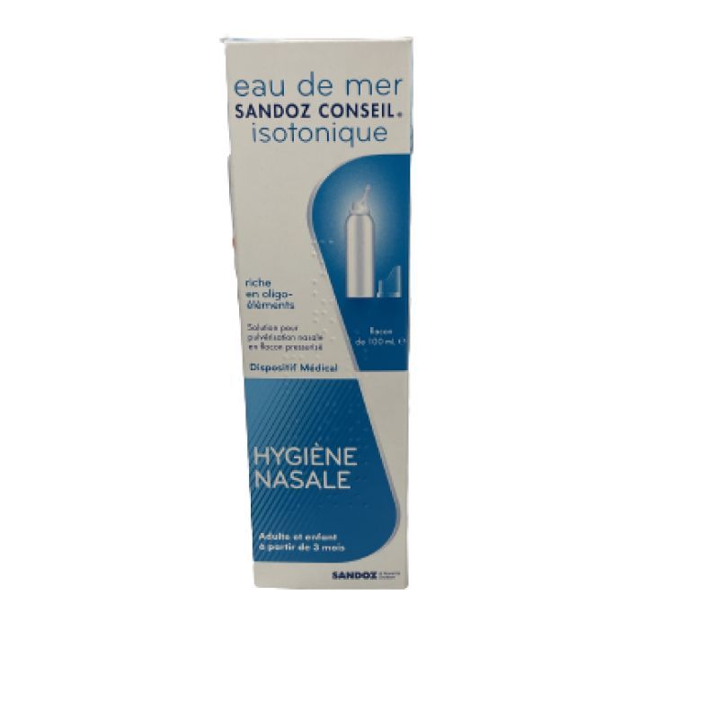 Eau de mer isotonique flacon 100mL