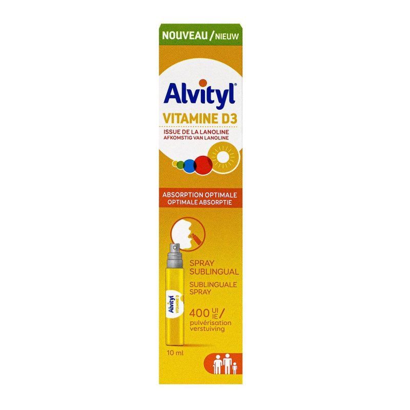 Vitamine D3 spray sublingual 10ml