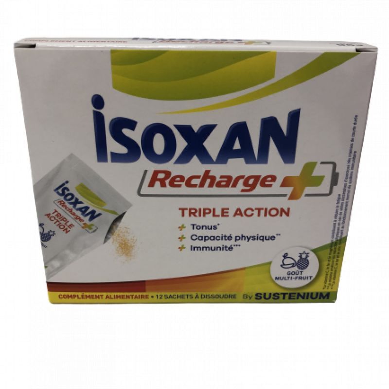 Isoxan Recharge + triple action Sachet12