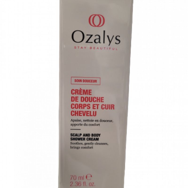 Ozalys - crème de douche corps et cuir chevelu