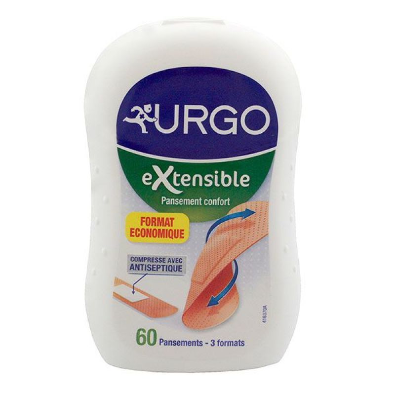 Urgo Antiseptique Extensible - 60 unités