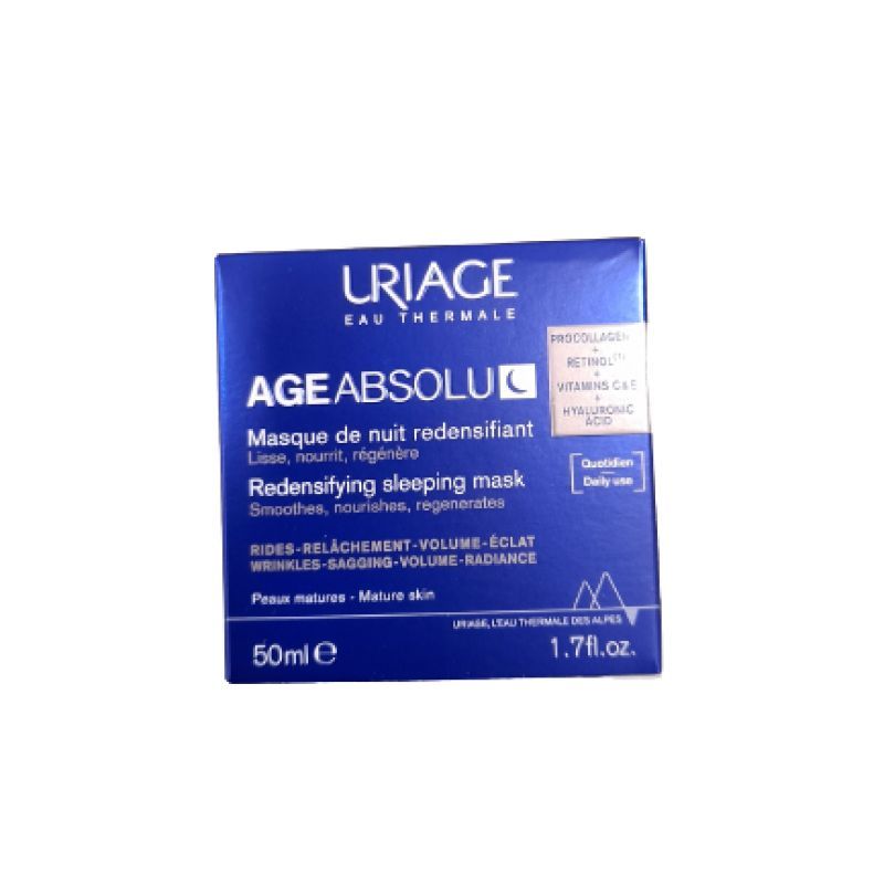 Uriage Age Absolu masque de nuit redensifiant