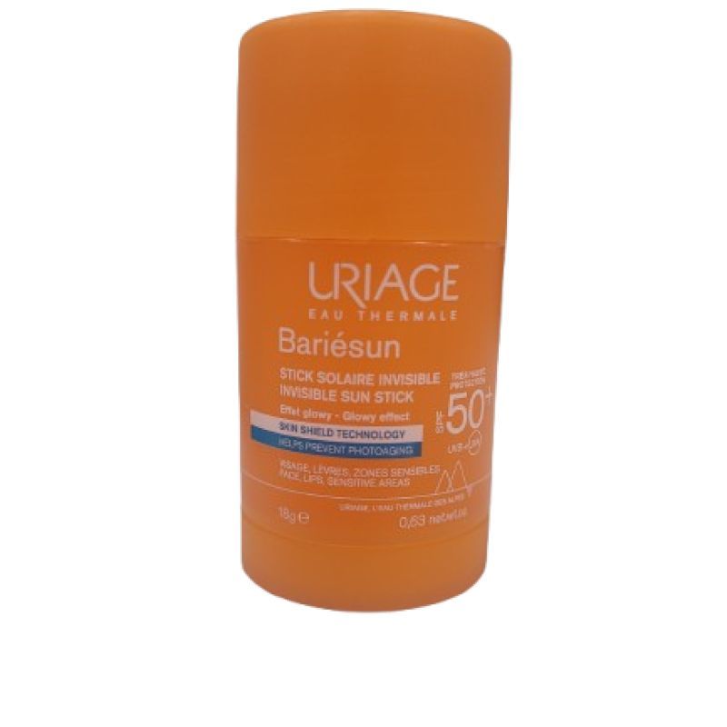 Uriage - Bariésun Stick solaire invisible 50+ UVA-UVB 18g