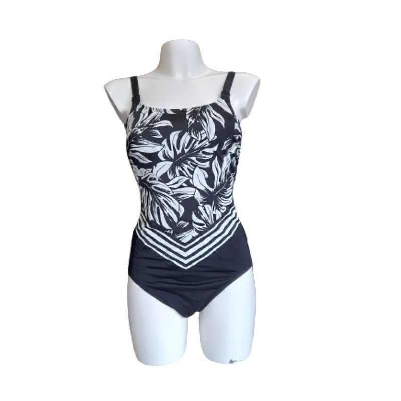 Amoena - Maillot de bain Koh Samui OP 71693 Noir/blanc