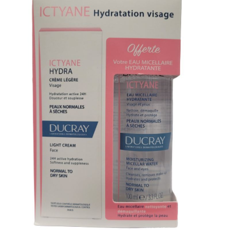 Ducray - Ictyane hydra cème légère 40ml