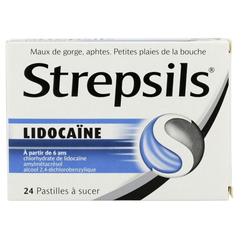 Strepsils Lidocaine -24 pastilles