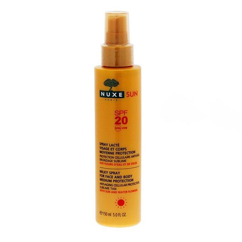 Nuxe Sun - Spray lacté SPF20 visage et corps 200mL