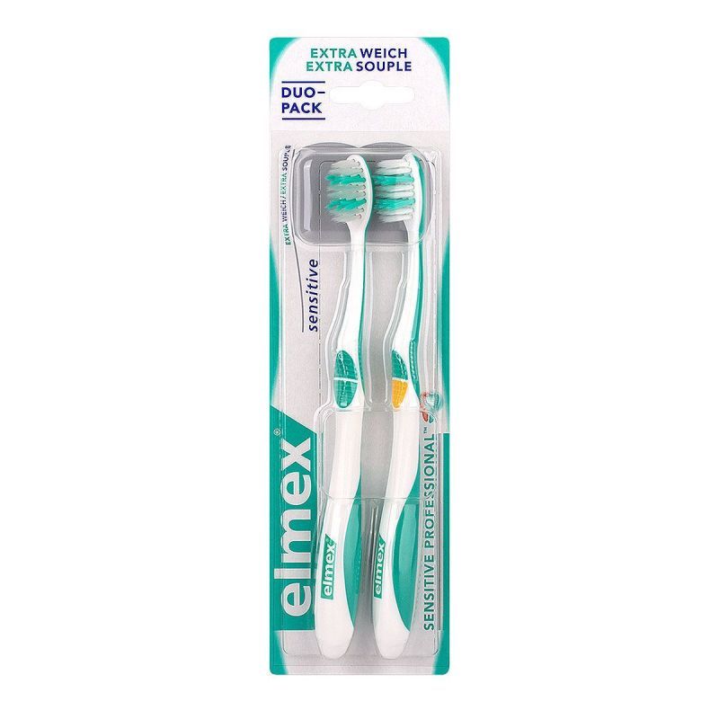 Elmex - 2 brosses à dents extra-souples